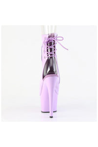 Pleaser  ADORE-1018 Ankle Boot in Purple Patent