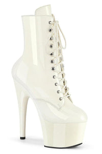 Pleaser  ADORE-1020 Ankle Boot in White Patent from SexyShoes.com