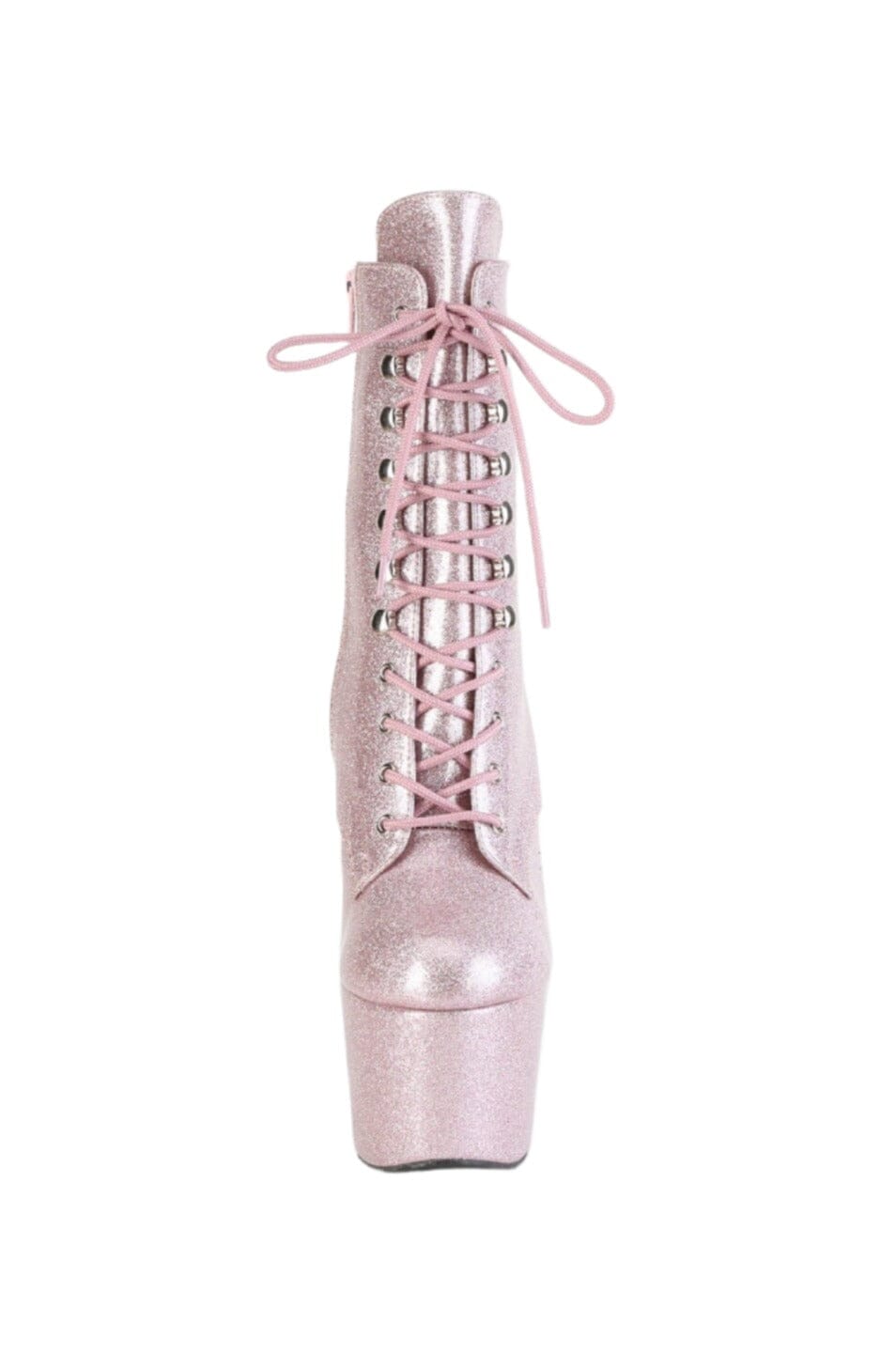 Pleaser  ADORE-1020GP Ankle Boot in Pink Patent