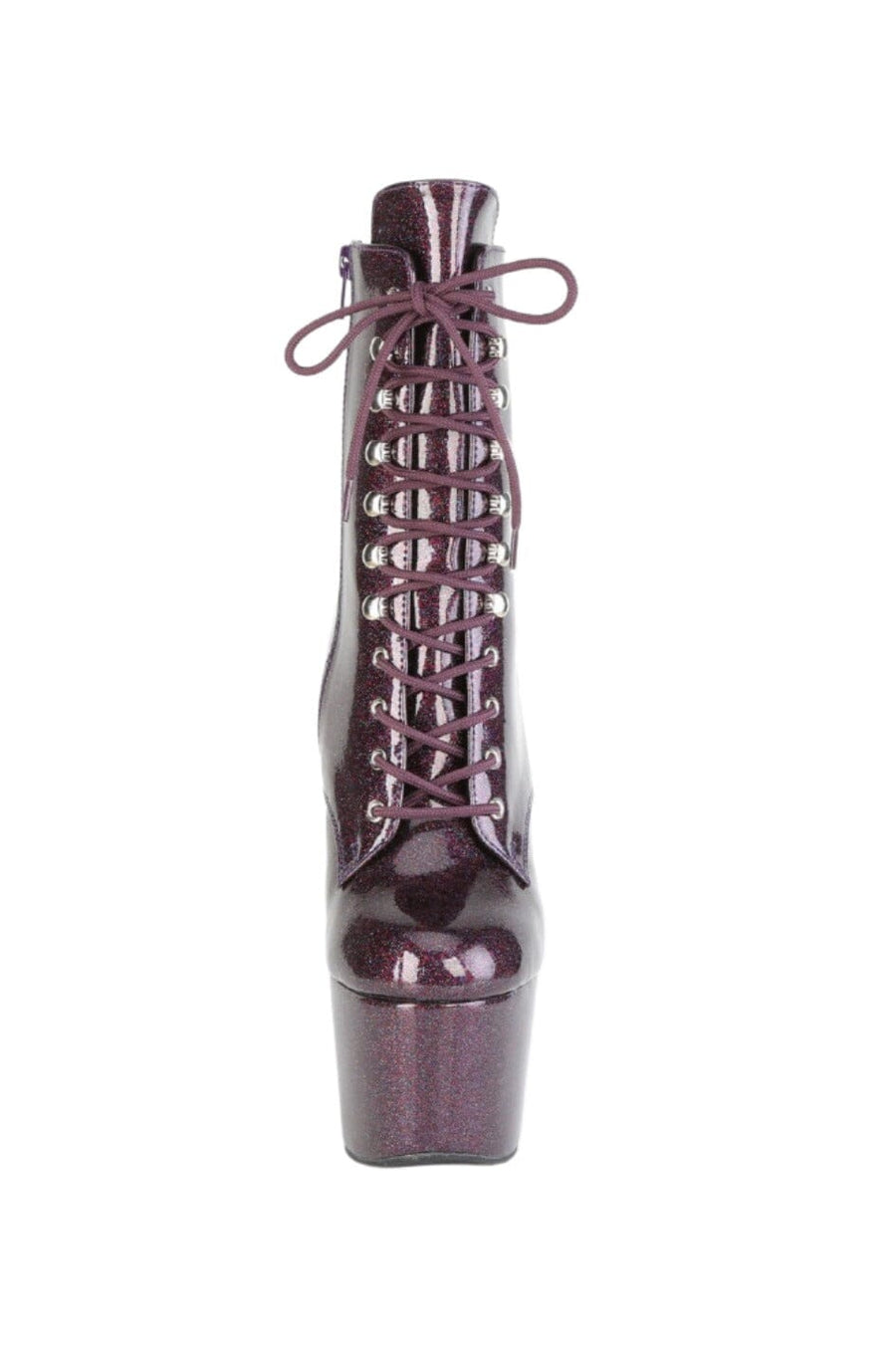 Pleaser  ADORE-1020GP Ankle Boot in Green Patent