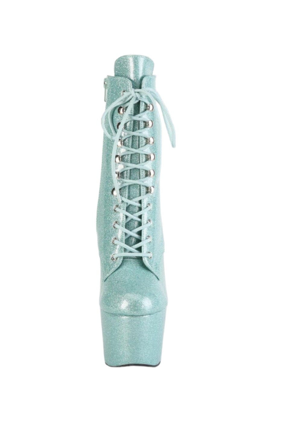 Pleaser  ADORE-1020GP Ankle Boot in Green Patent