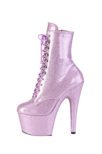 Pleaser  ADORE-1020GP Ankle Boot in Purple Patent