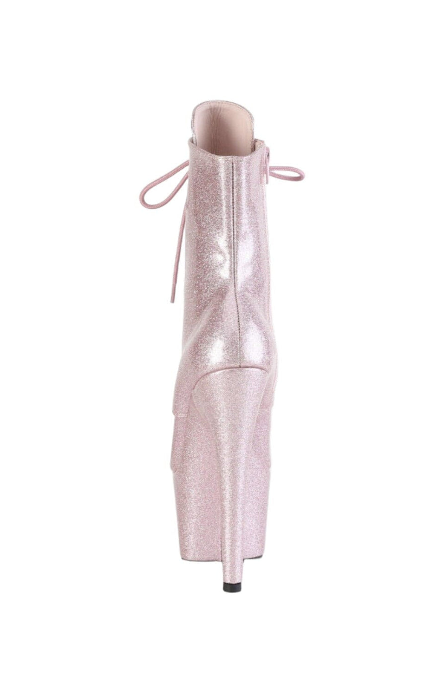 Pleaser  ADORE-1020GP Ankle Boot in Pink Patent