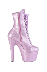 Pleaser  ADORE-1020GP Ankle Boot in Purple Patent