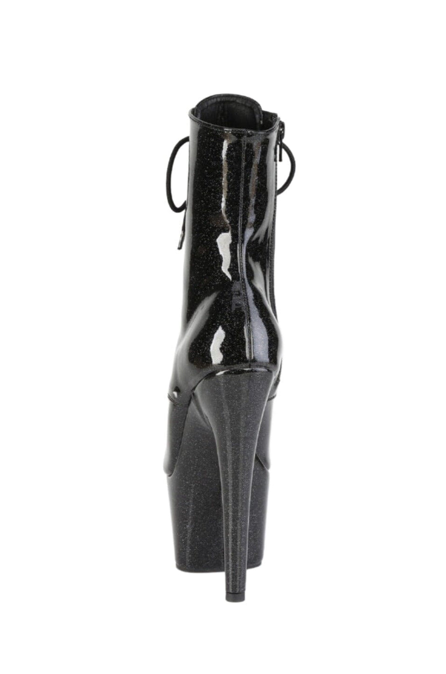 Pleaser  ADORE-1021GP Ankle Boot in Black Patent