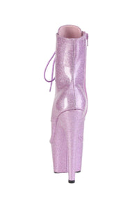 Pleaser  ADORE-1021GP Ankle Boot in Purple Patent