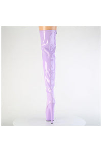 Pleaser  ADORE-3000 Thigh Boot in Purple Patent