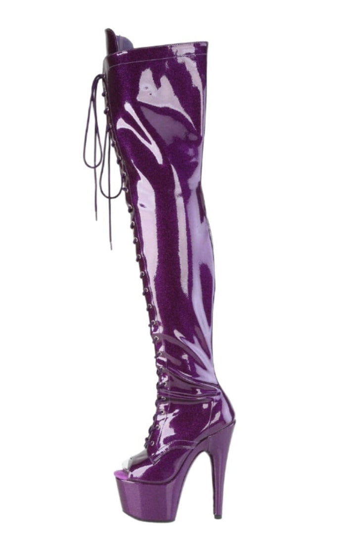 Pleaser Thigh Boots Platform Stripper Shoes | Buy at Sexyshoes.com