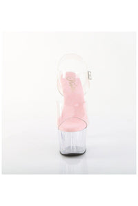 Pleaser  ADORE-708 Sandal in Clear Vinyl