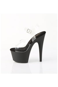 Pleaser  ADORE-708 Sandal in Clear Vinyl