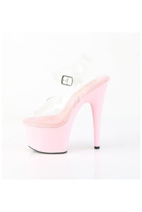 Pleaser  ADORE-708 Sandal in Clear Vinyl