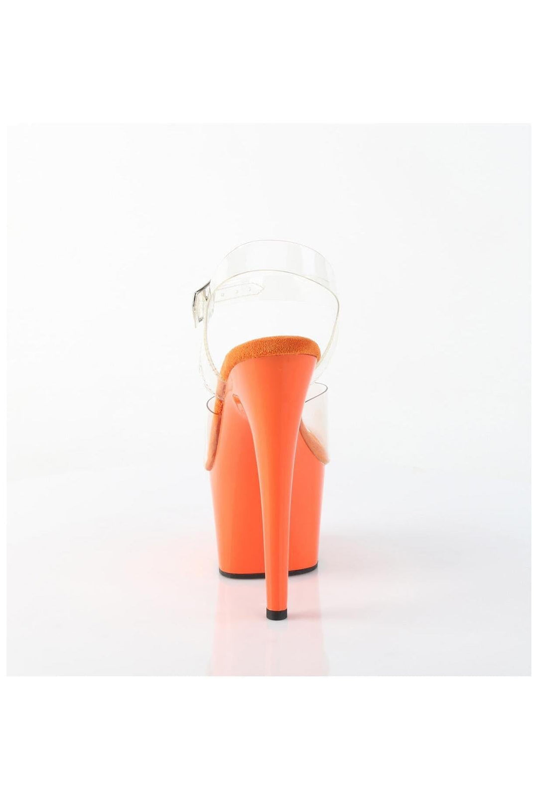 Pleaser  ADORE-708 Sandal in Clear Vinyl