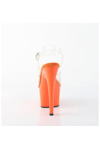 Pleaser  ADORE-708 Sandal in Clear Vinyl