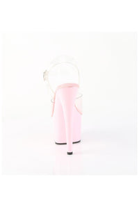 Pleaser  ADORE-708 Sandal in Clear Vinyl