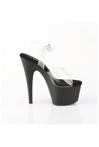 Pleaser  ADORE-708 Sandal in Clear Vinyl