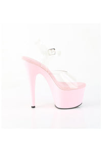 Pleaser  ADORE-708 Sandal in Clear Vinyl
