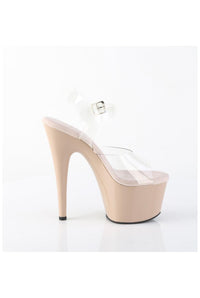 Pleaser  ADORE-708 Sandal in Clear Vinyl