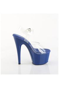 Pleaser  ADORE-708 Sandal in Clear Vinyl