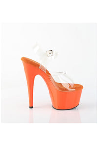 Pleaser  ADORE-708 Sandal in Clear Vinyl