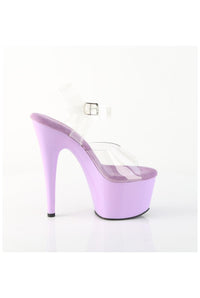 Pleaser  ADORE-708 Sandal in Clear Vinyl