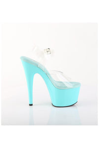 Pleaser  ADORE-708 Sandal in Clear Vinyl