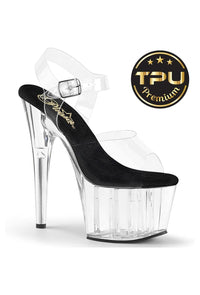 Pleaser  ADORE-708PREM Sandal in Clear TPU Premium from SexyShoes.com