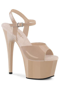 Pleaser  ADORE-709 Sandal in Blush Patent from SexyShoes.com