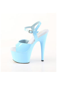 Pleaser  ADORE-709 Sandal in Blue Patent