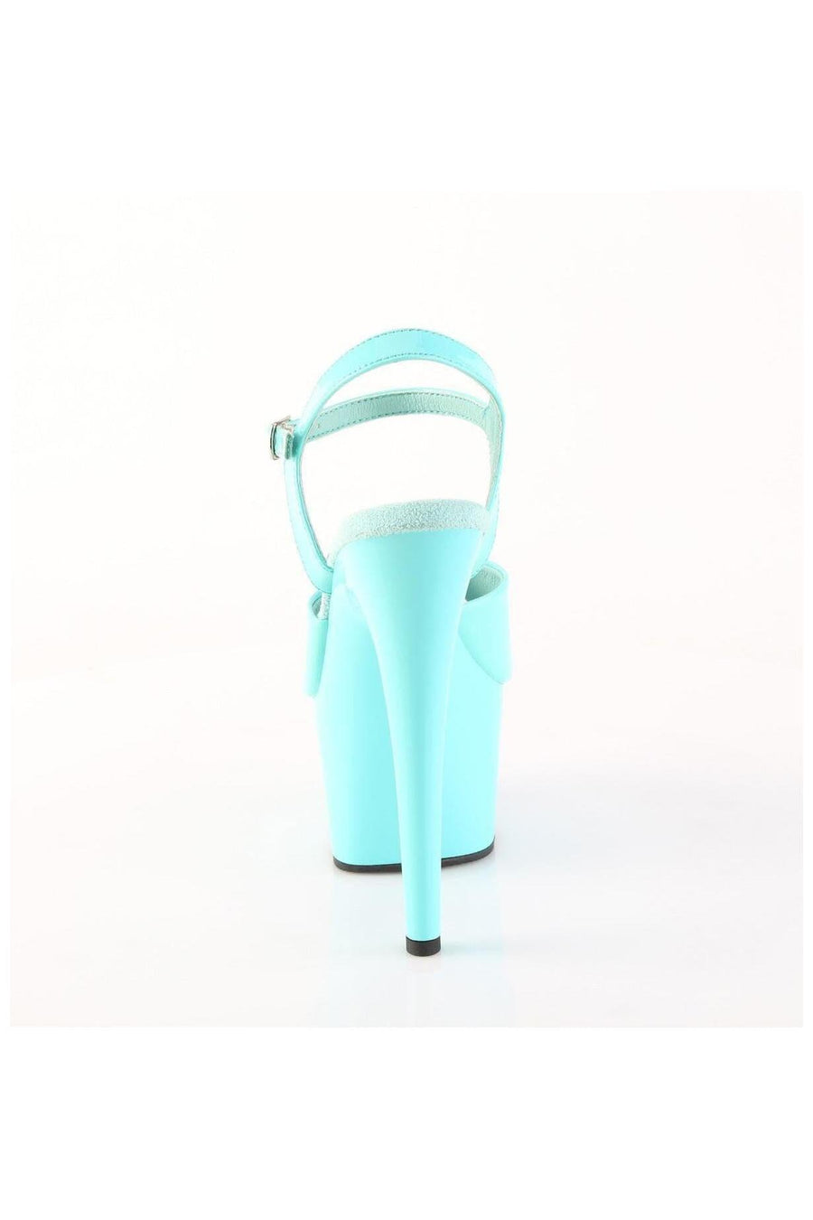Pleaser  ADORE-709 Sandal in Turquoise Patent