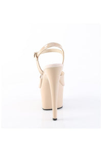 Pleaser  ADORE-709 Sandal in Blush Patent