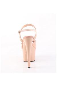 Pleaser  ADORE-709 Sandal in Blush Patent