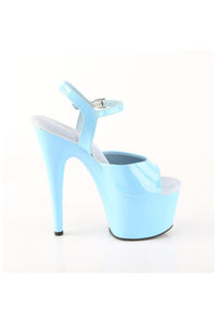 Pleaser  ADORE-709 Sandal in Blue Patent