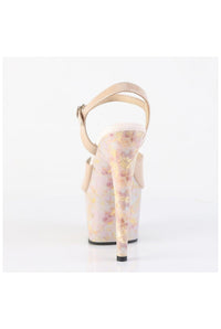 Pleaser  ADORE-709MB Sandal in Blush Patent