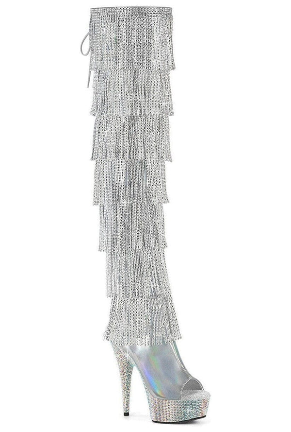 Pleaser BEJEWELED-3017HG-RSF Thigh Boot