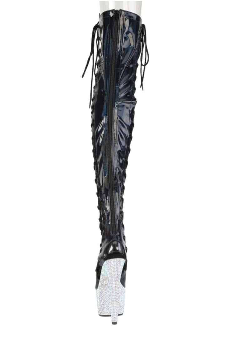 Pleaser Thigh Boots Platform Stripper Shoes | Buy at Sexyshoes.com
