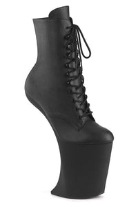 Pleaser  BEWITCHED-1020 Ankle Boot in Black Faux Leather from SexyShoes.com