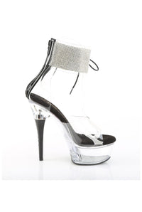 Pleaser  CAPTIVA-624RS Sandal in Clear Vinyl