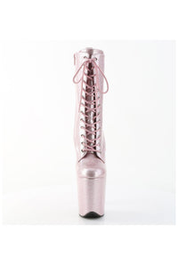 Pleaser  FLAMINGO-1040GP Ankle Boot in Pink Patent