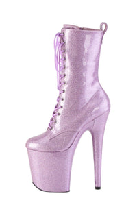 Pleaser  FLAMINGO-1040GP Ankle Boot in Purple Patent