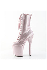Pleaser  FLAMINGO-1040GP Ankle Boot in Pink Patent