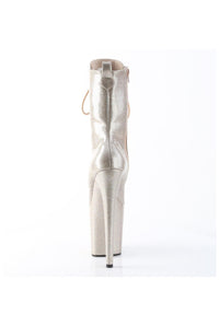 Pleaser  FLAMINGO-1040GP Ankle Boot in Blush Patent