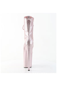 Pleaser  FLAMINGO-1040GP Ankle Boot in Pink Patent