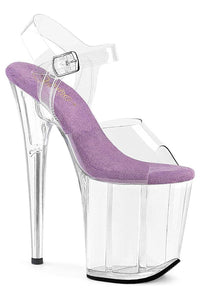 Pleaser  FLAMINGO-808 Sandal in Clear Vinyl from SexyShoes.com