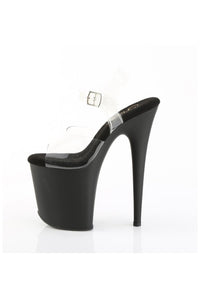 Pleaser  FLAMINGO-808 Sandal in Clear Vinyl