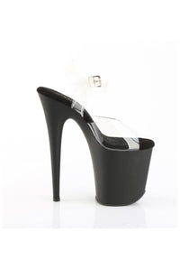 Pleaser  FLAMINGO-808 Sandal in Clear Vinyl