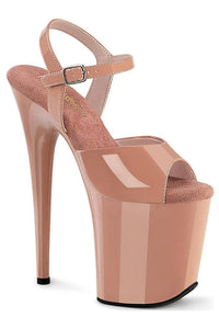 Pleaser  FLAMINGO-809 Sandal in Blush Patent from SexyShoes.com