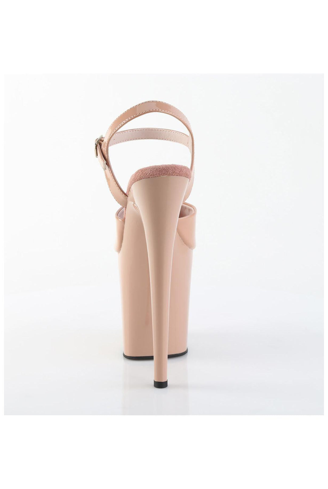 Pleaser  FLAMINGO-809 Sandal in Blush Patent