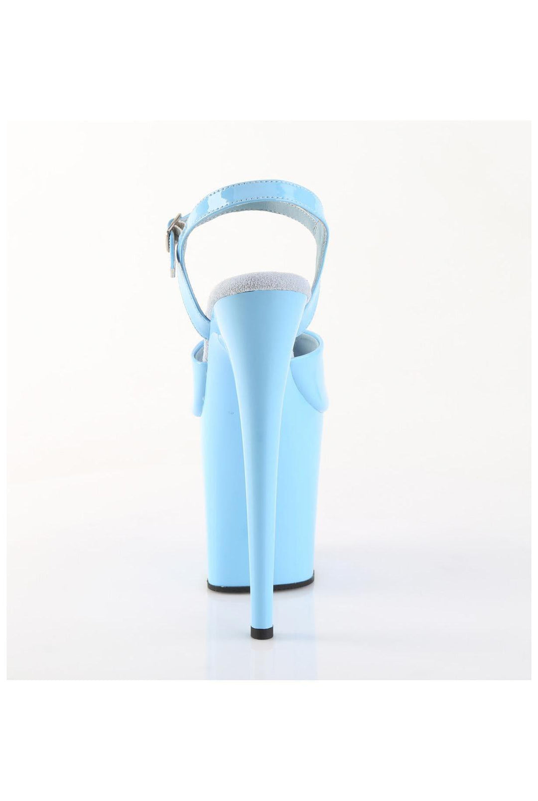 Pleaser  FLAMINGO-809 Sandal in Blue Patent