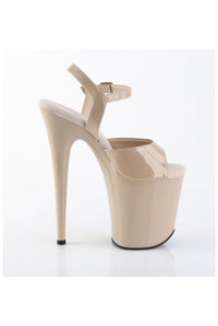 Pleaser  FLAMINGO-809 Sandal in Blush Patent