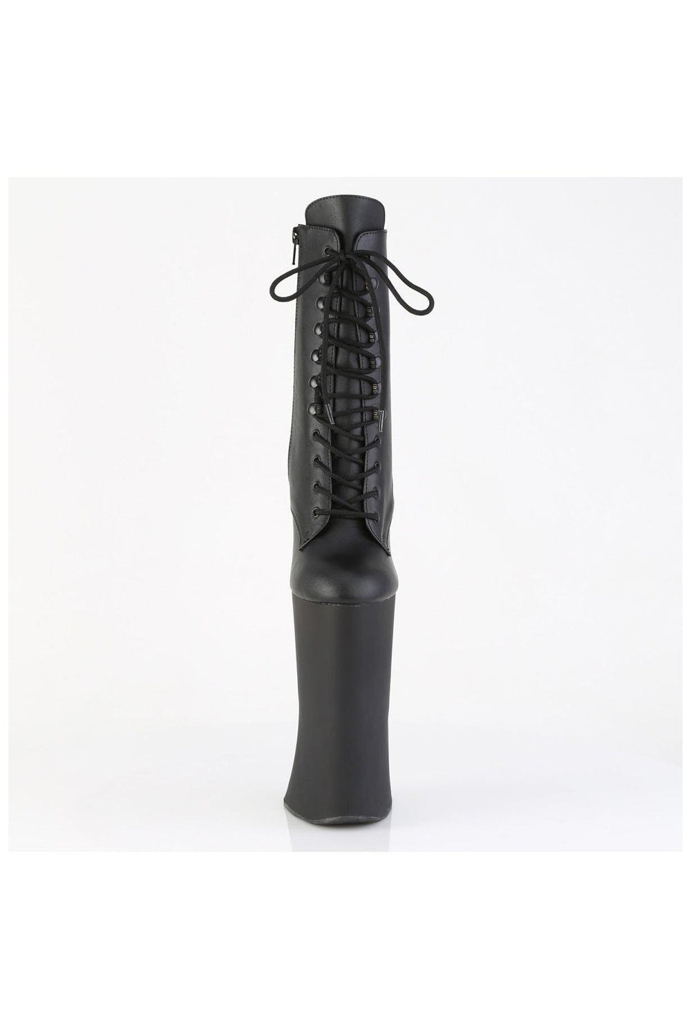 Pleaser  FORBIDDEN-1020 Ankle Boot in Black Patent